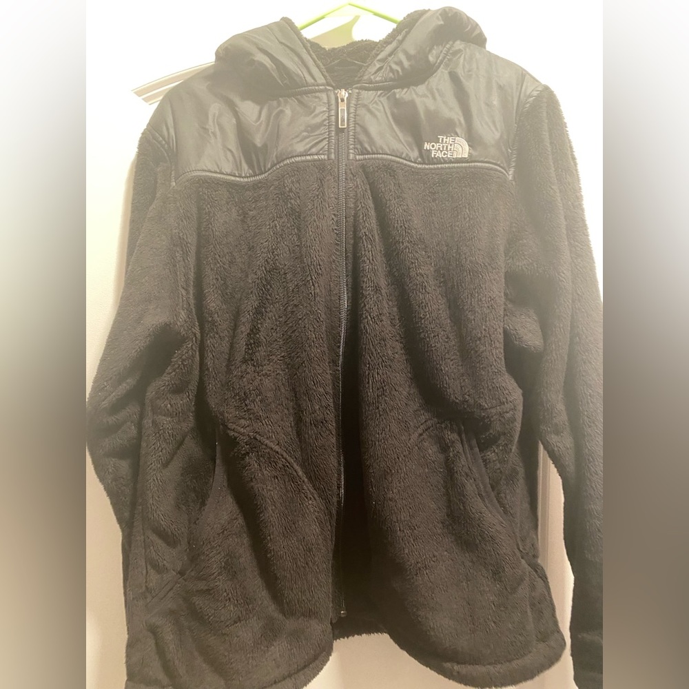 GÜÇ black the north face women’s fleece with hood